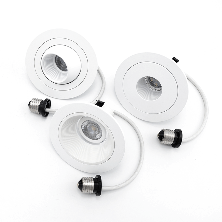 Total Recessed Lighting LED 4-inch flexible recessed lighting trim kits